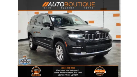 Black 2022 Jeep Grand Cherokee L Limited for sale in Columbus, OH