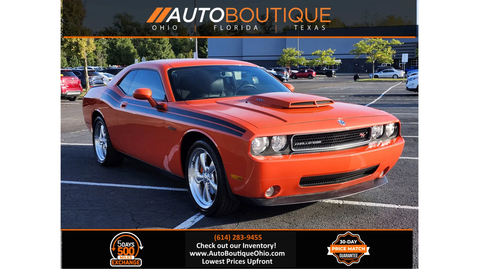 Orange 2010 Dodge Challenger R/T Classic for sale in Columbus, OH
