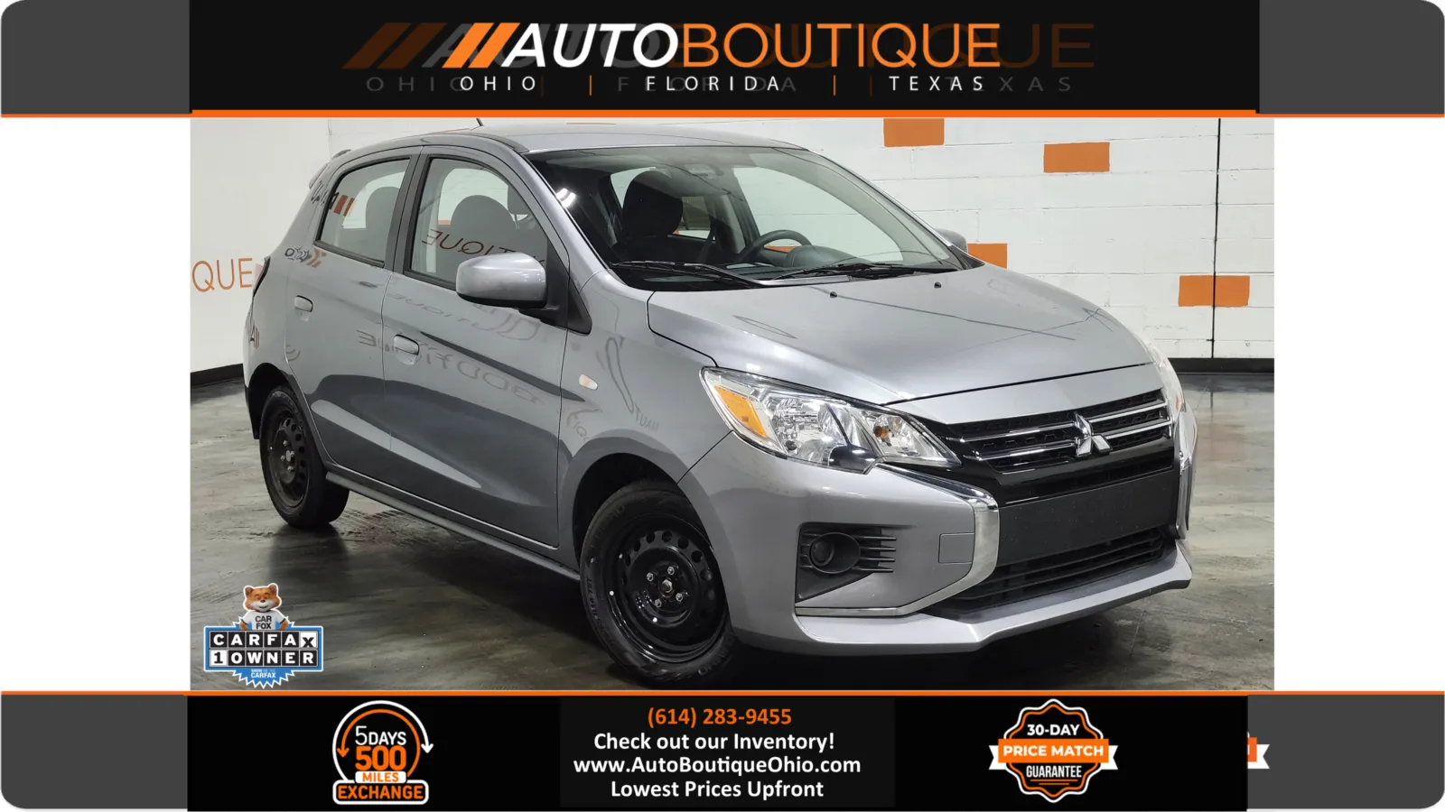 Gray 2022 Mitsubishi Mirage ES for sale in Columbus, OH