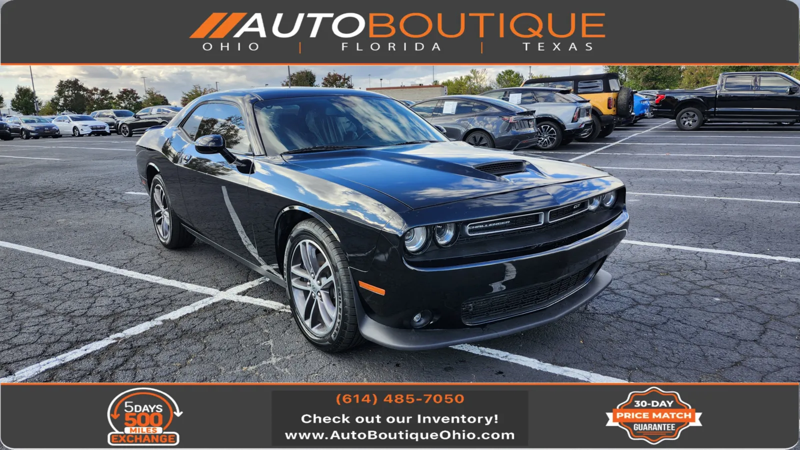 Black 2019 Dodge Challenger GT for sale in Columbus, OH