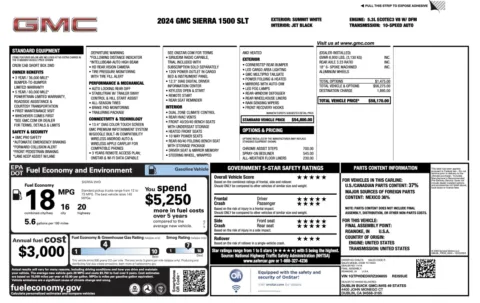 Photos of 2024 GMC Sierra 1500 SLT for sale in Columbus, OH at Auto Boutique Ohio