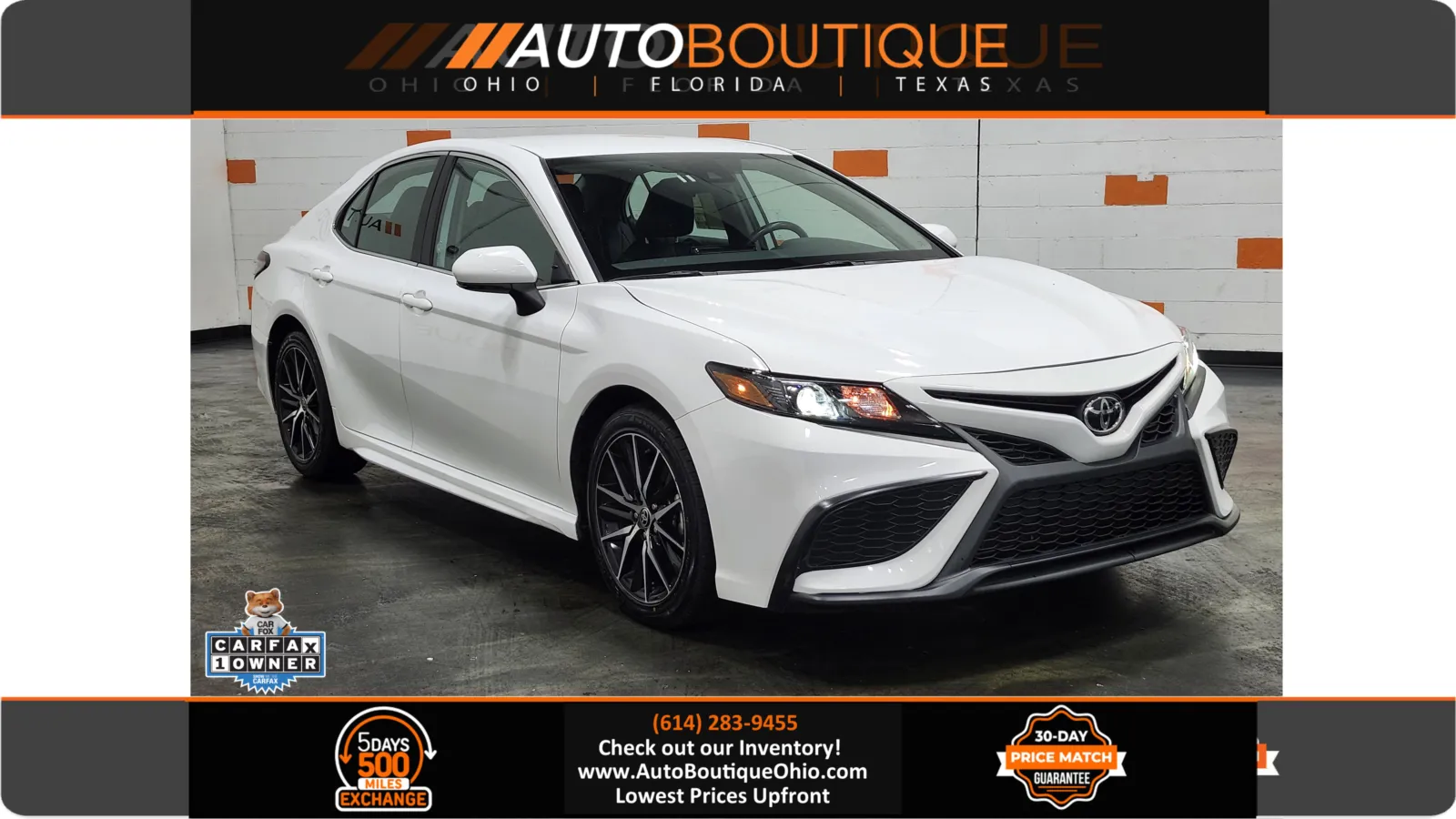 White 2024 Toyota Camry SE for sale in Columbus, OH