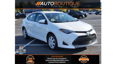 White 2019 Toyota Corolla LE for sale in Columbus, OH