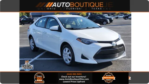 White 2019 Toyota Corolla LE for sale in Columbus, OH