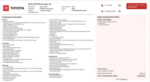 Photos of 2019 Toyota Corolla LE for sale in Columbus, OH at Auto Boutique Ohio