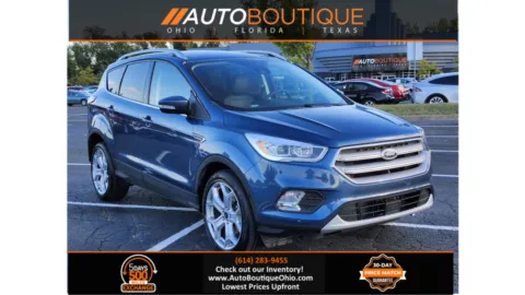 Blue 2018 Ford Escape Titanium for sale in Columbus, OH