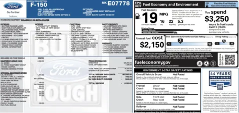 Photos of 2021 Ford F-150 XL for sale in Columbus, OH at Auto Boutique Ohio