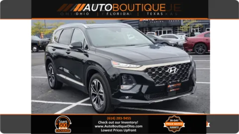 Black 2020 Hyundai Santa Fe Limited for sale in Columbus, OH