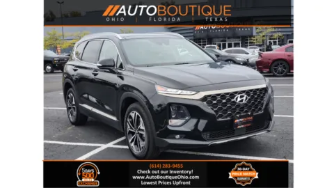 Black 2020 Hyundai Santa Fe Limited for sale in Columbus, OH