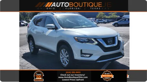 White 2017 Nissan Rogue SV for sale in Columbus, OH