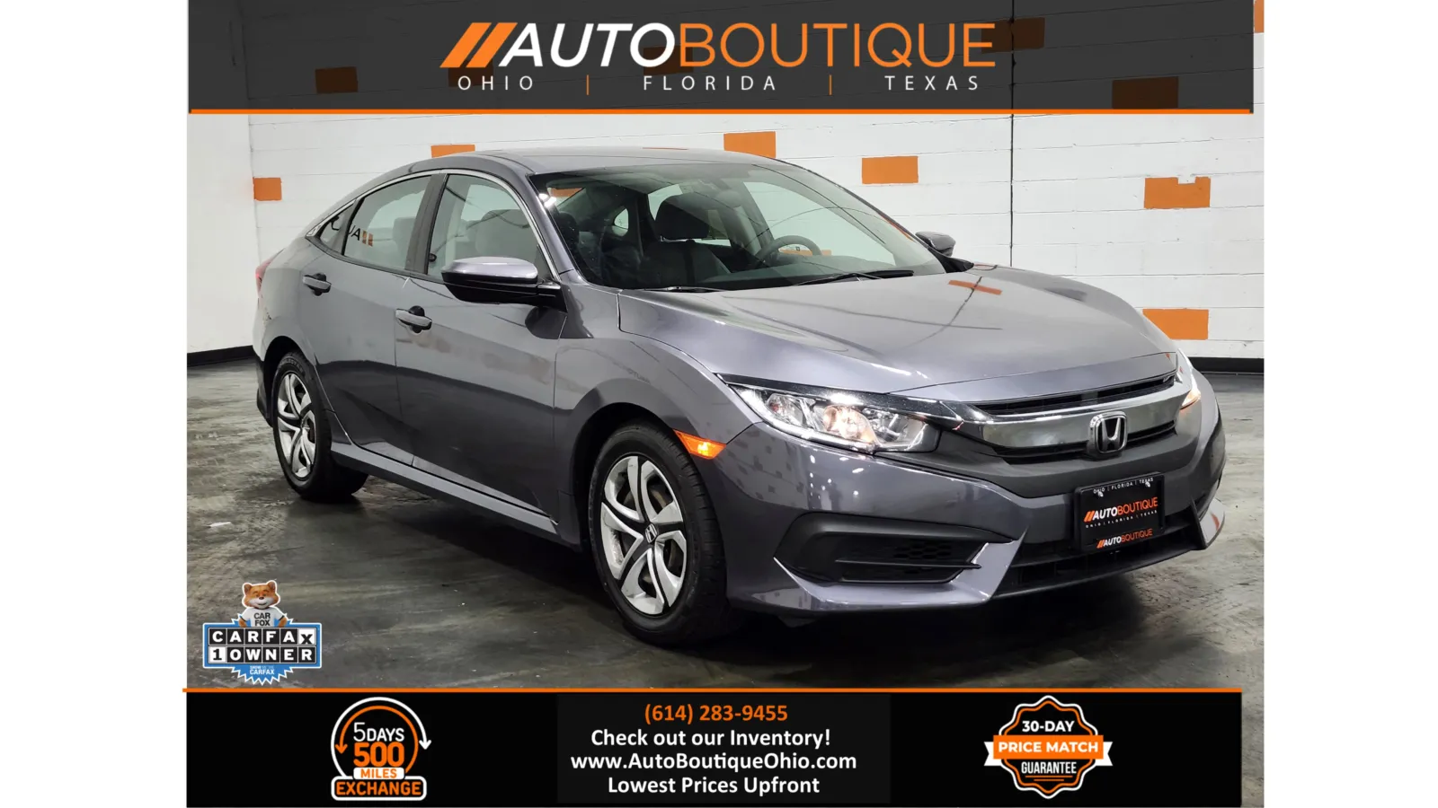 2018 Honda Civic Sedan LX for sale in Columbus, OH