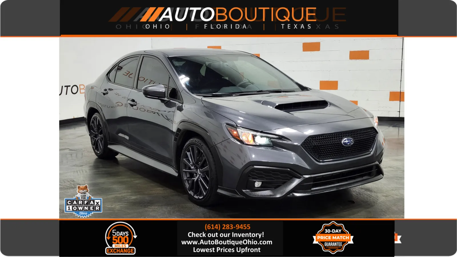 Gray 2022 Subaru WRX Premium for sale in Columbus, OH