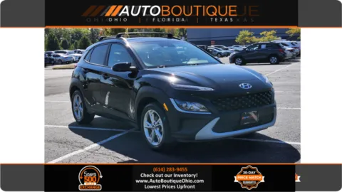 Black 2022 Hyundai Kona SEL for sale in Columbus, OH