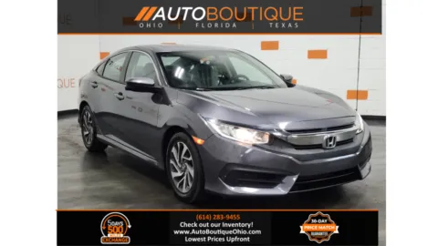 Gray 2017 Honda Civic Sedan EX for sale in Columbus, OH