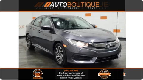 Gray 2017 Honda Civic Sedan EX for sale in Columbus, OH