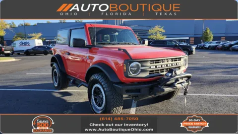 Red 2021 Ford Bronco Black Diamond for sale in Columbus, OH
