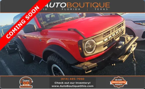 Red 2021 Ford Bronco Black Diamond for sale in Columbus, OH
