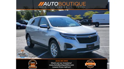 Silver 2022 Chevrolet Equinox LT for sale in Columbus, OH