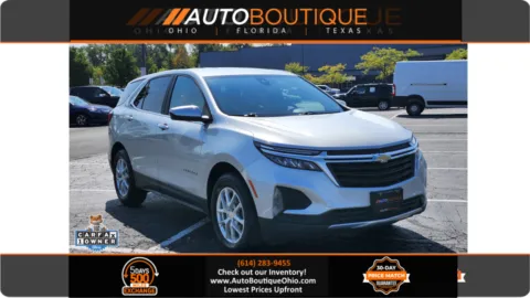 Silver 2022 Chevrolet Equinox LT for sale in Columbus, OH