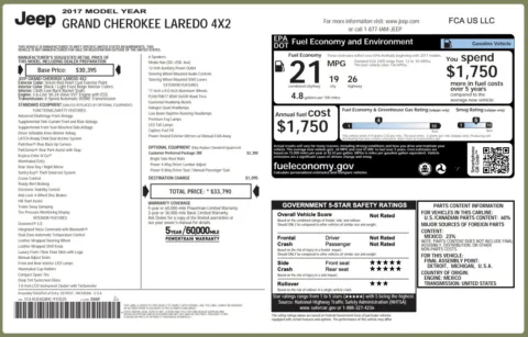 More photos of 2017 Jeep Grand Cherokee Laredo at Auto Boutique Ohio, OH
