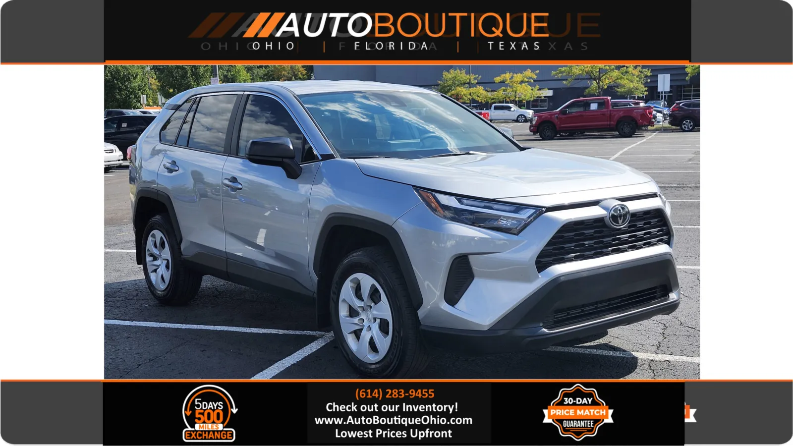 Silver 2024 Toyota RAV4 LE for sale in Columbus, OH