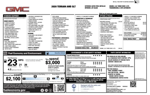 More photos of 2020 GMC Terrain SLT at Auto Boutique Ohio, OH