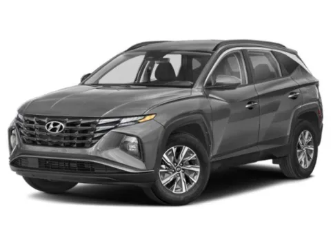 Gray 2022 Hyundai Tucson Hybrid Blue for sale in Columbus, OH