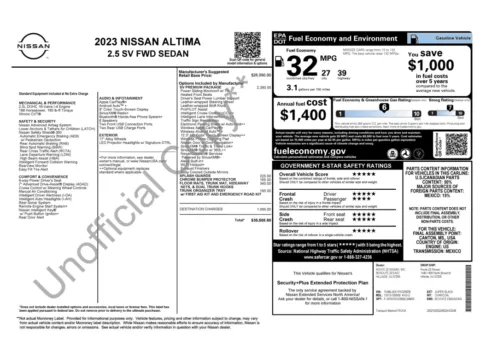 More photos of 2023 Nissan Altima 2.5 SV at Auto Boutique Ohio, OH