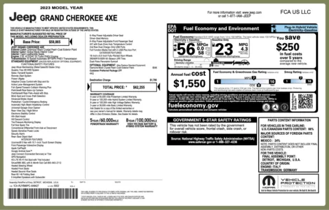 Photos of 2023 Jeep Grand Cherokee 4xe for sale in Columbus, OH at Auto Boutique Ohio
