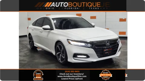 White 2020 Honda Accord Sedan Sport for sale in Columbus, OH