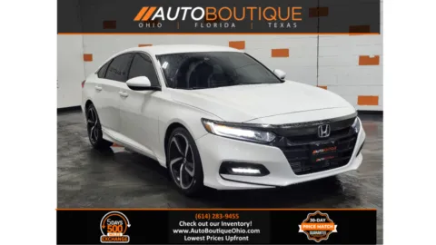 White 2020 Honda Accord Sedan Sport for sale in Columbus, OH