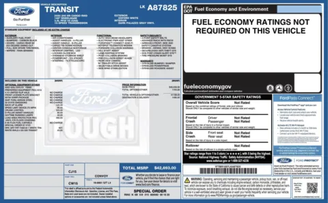 Photos of 2020 Ford Transit Cargo Van 250 for sale in Columbus, OH at Auto Boutique Ohio