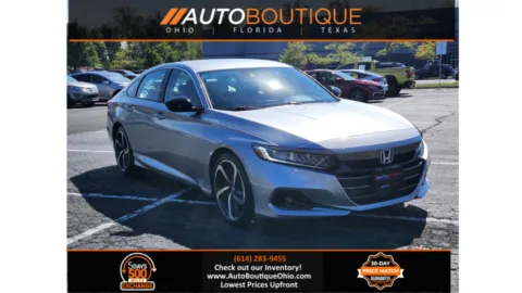 Silver 2021 Honda Accord Sedan Sport SE for sale in Columbus, OH