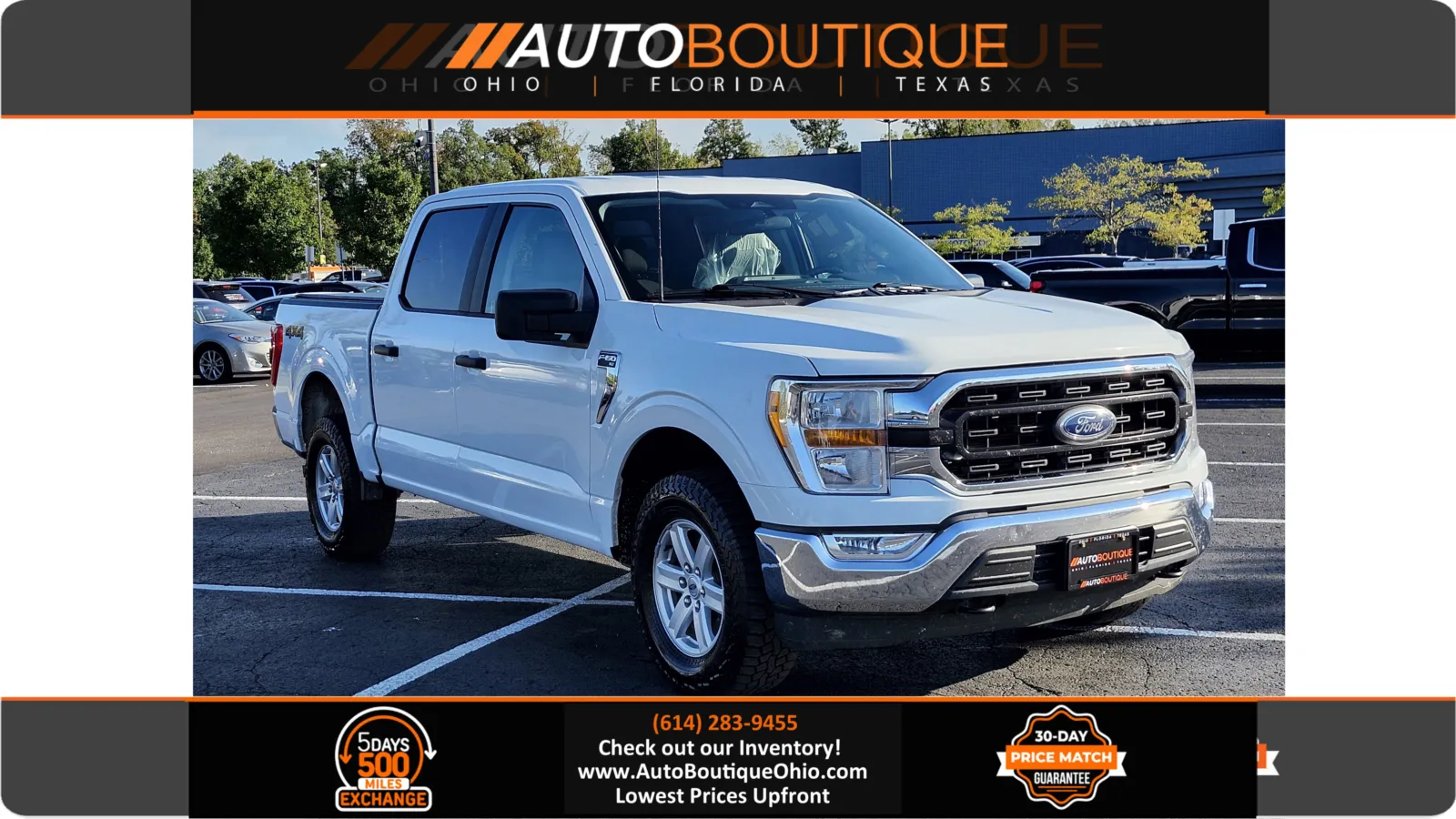 White 2022 Ford F-150 XLT for sale in Columbus, OH