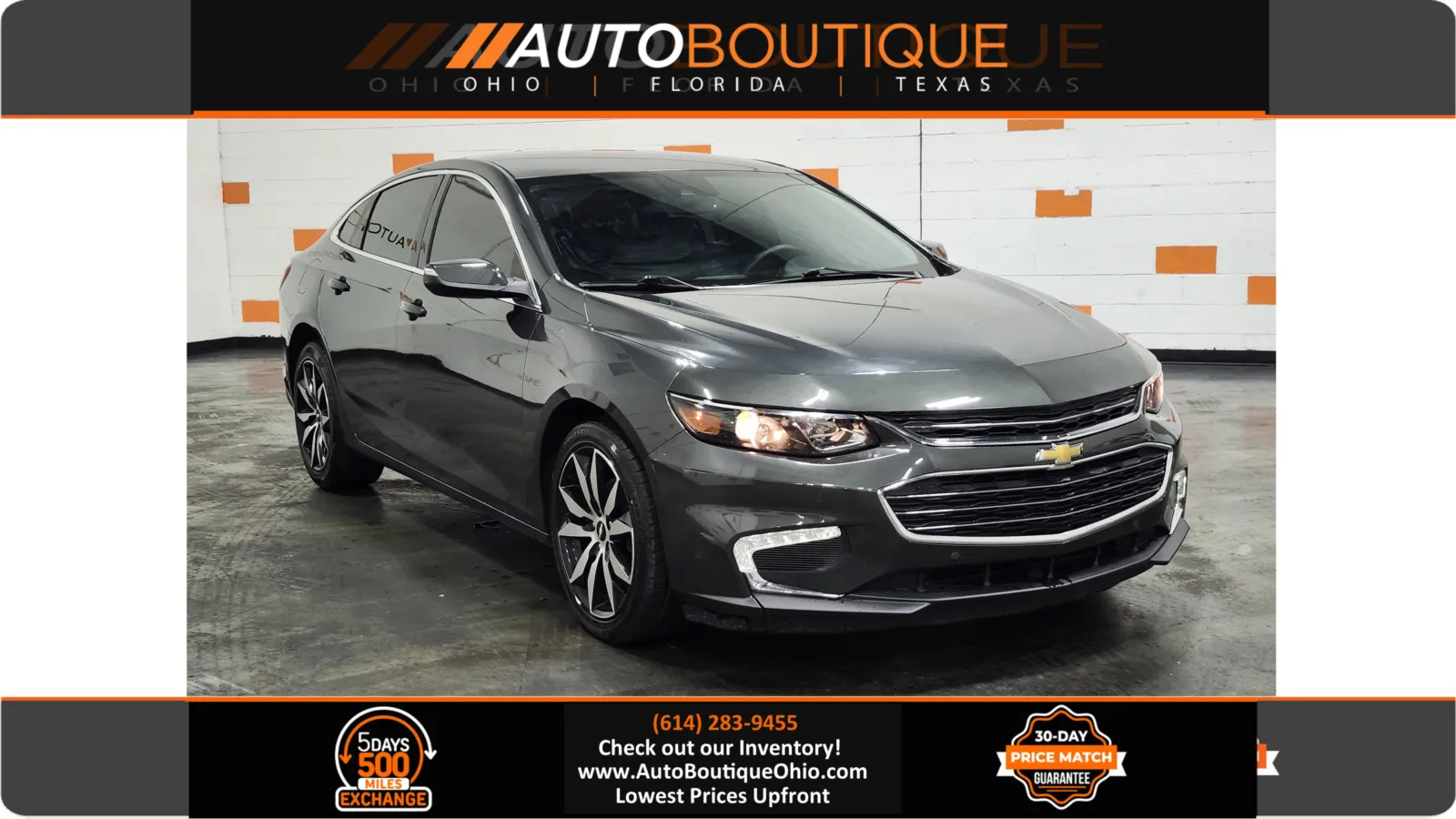 2017 Chevrolet Malibu LT for sale in Columbus, OH