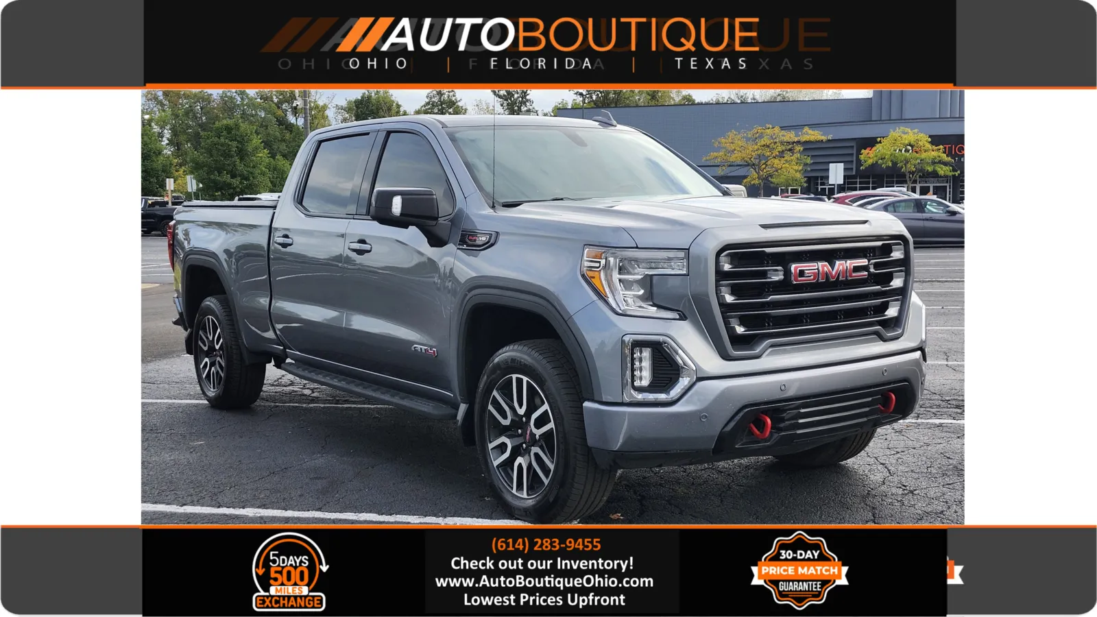 Blue 2022 GMC Sierra 1500 Limited AT4 for sale in Columbus, OH