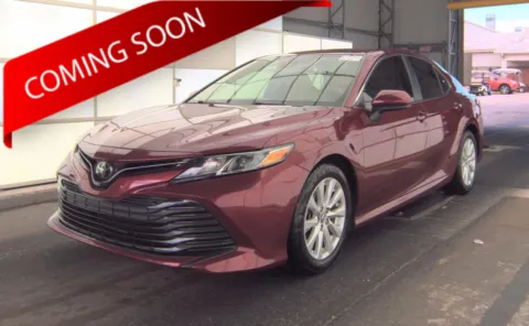 Red 2019 Toyota Camry LE for sale in Columbus, OH