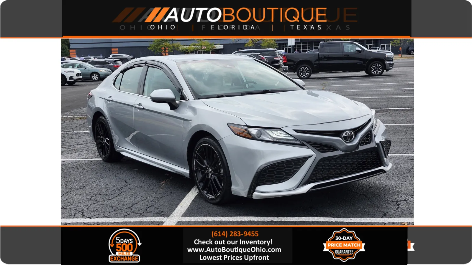 Gray 2021 Toyota Camry XSE for sale in Columbus, OH