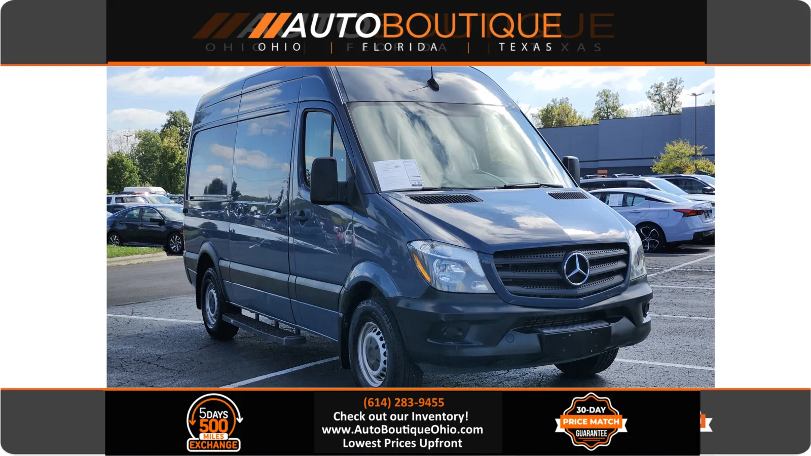 White 2018 Mercedes-Benz Sprinter Cargo Van 2500 for sale in Columbus, OH