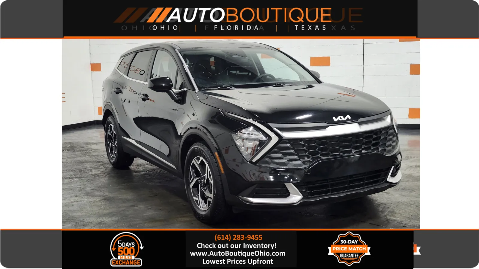 Black 2023 Kia Sportage LX for sale in Columbus, OH