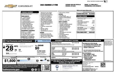 Photos of 2023 Chevrolet Equinox LT for sale in Columbus, OH at Auto Boutique Ohio