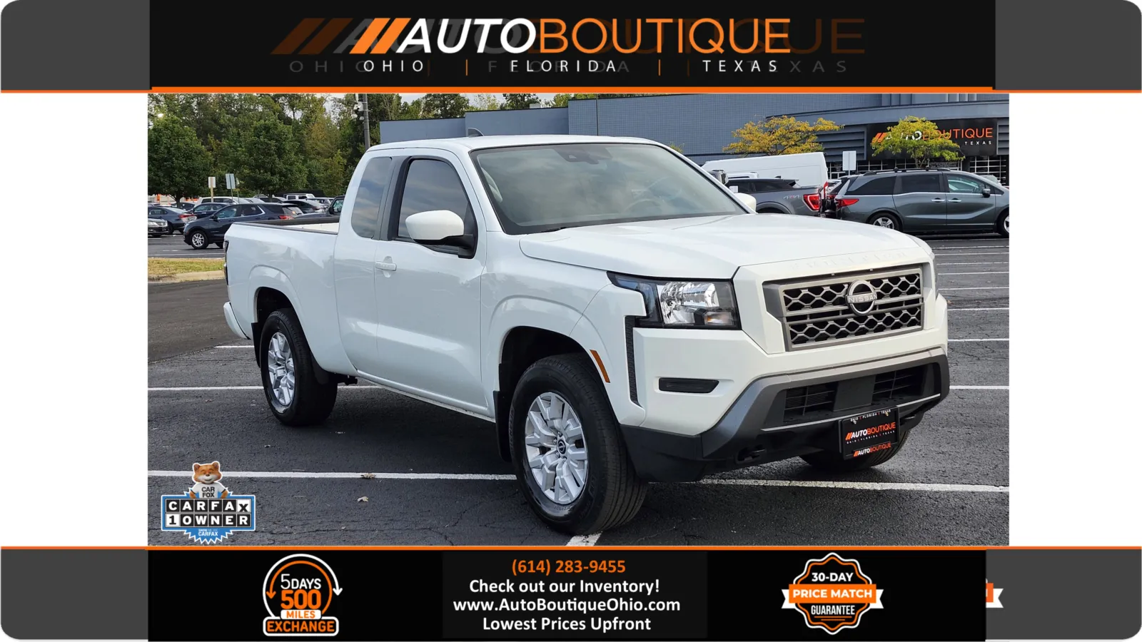 White 2023 Nissan Frontier SV for sale in Columbus, OH