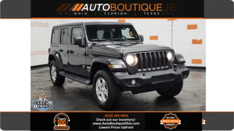 Gray 2020 Jeep Wrangler Unlimited Sport S for sale in Columbus, OH