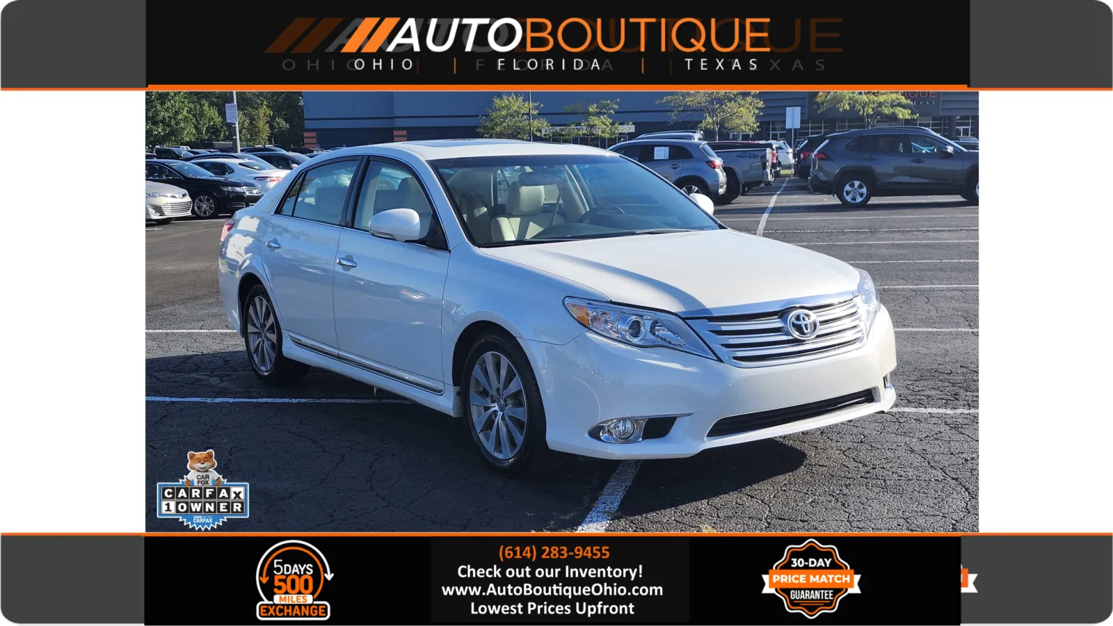 2011 Toyota Avalon for sale in Columbus, OH
