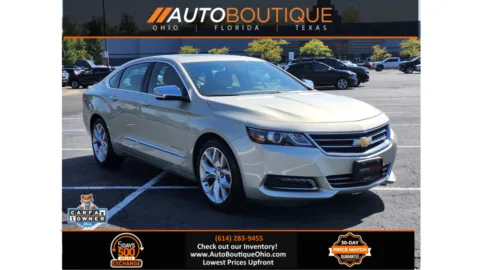 Silver 2015 Chevrolet Impala LTZ for sale in Columbus, OH