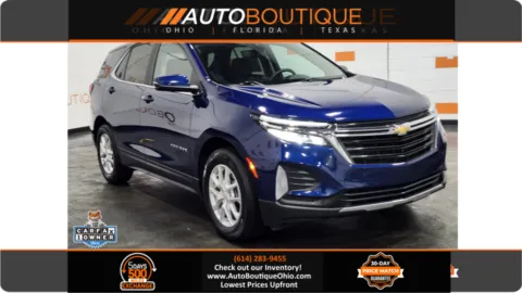 Blue 2022 Chevrolet Equinox LT for sale in Columbus, OH