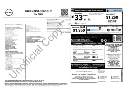 Photos of 2023 Nissan Rogue SV for sale in Columbus, OH at Auto Boutique Ohio