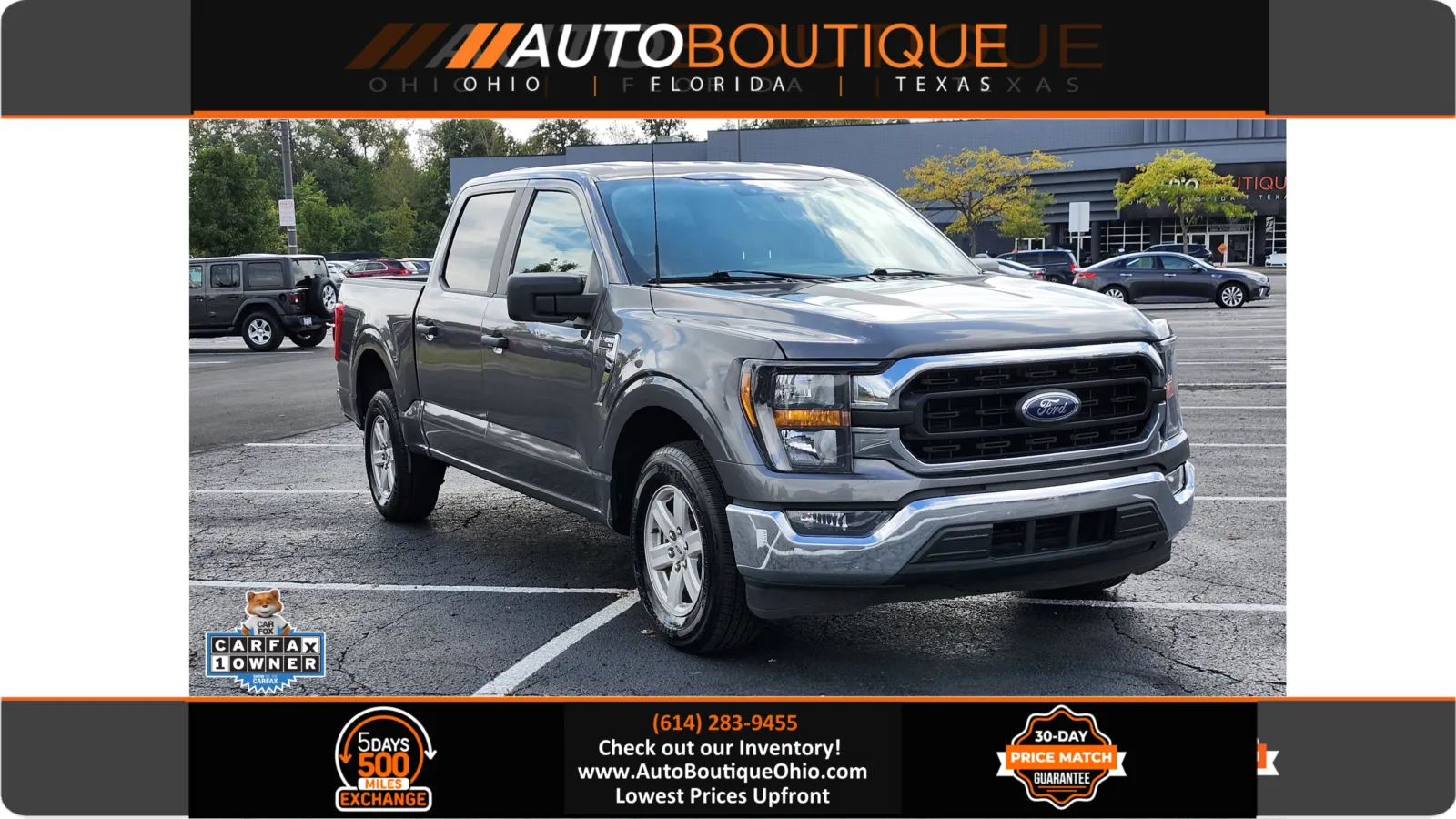 Gray 2023 Ford F-150 XLT for sale in Columbus, OH