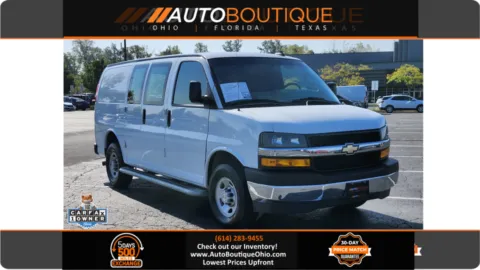 White 2023 Chevrolet Express Cargo Van 2500 for sale in Columbus, OH