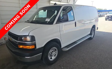 White 2023 Chevrolet Express Cargo Van 2500 for sale in Columbus, OH